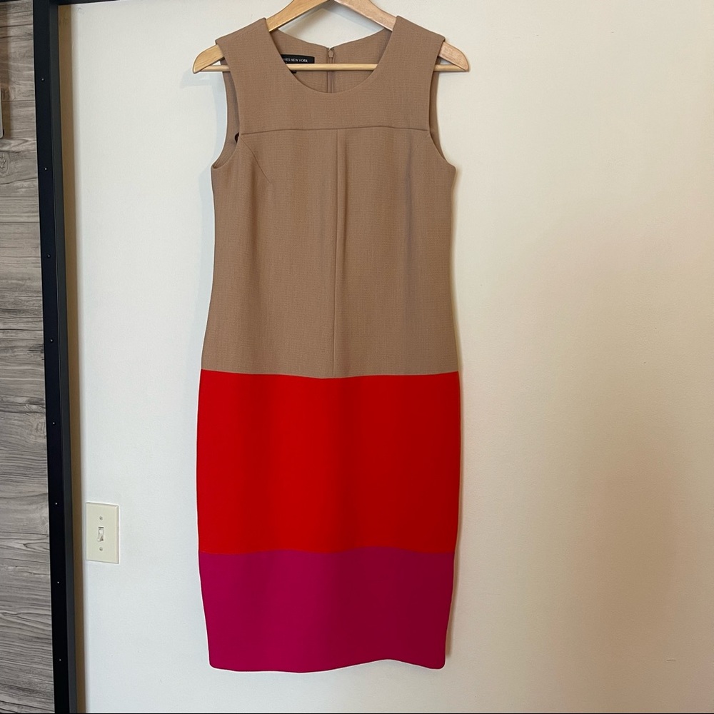 Jones New York Color block dress